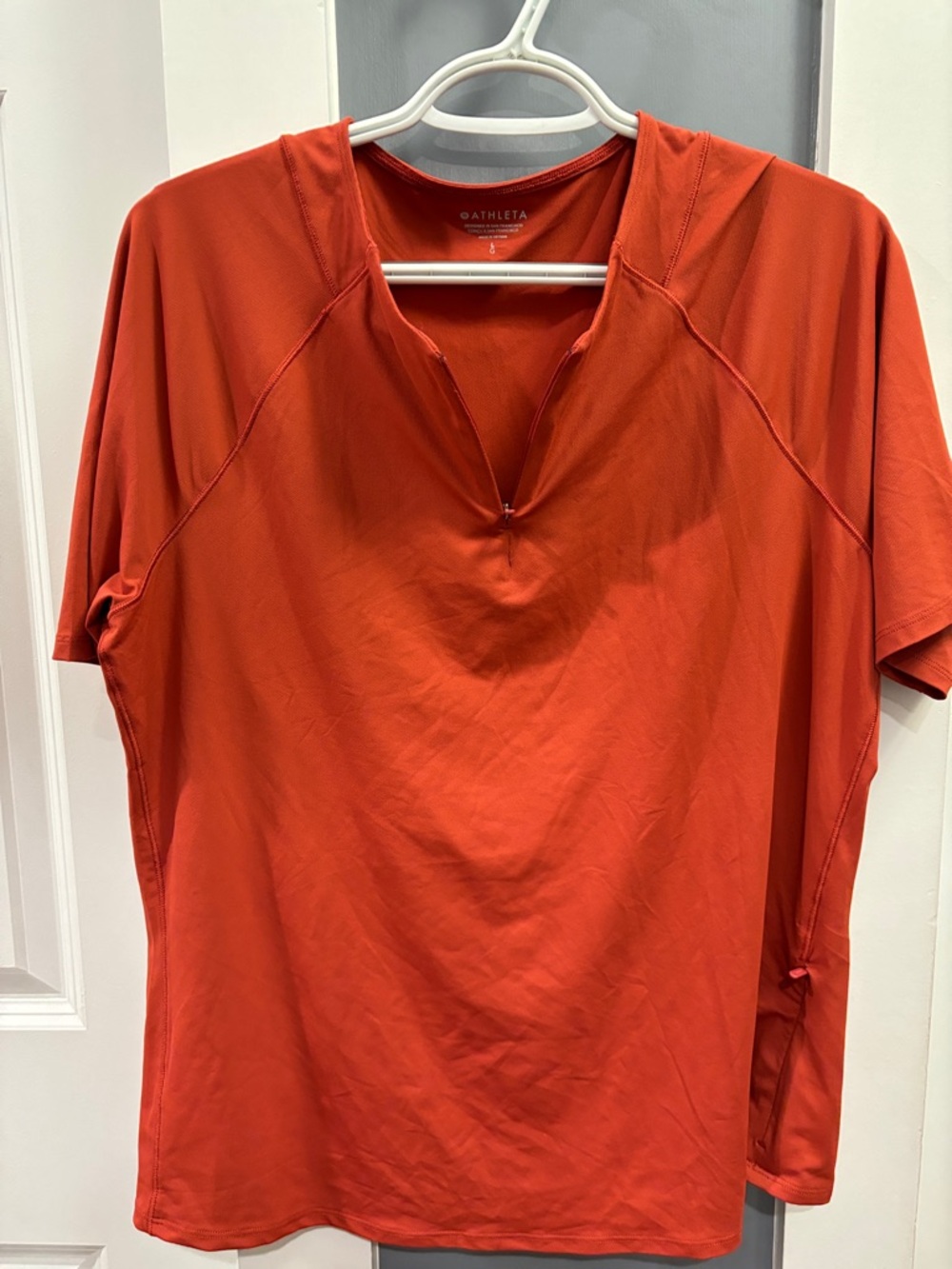Athleta Orange Athletic Tank Top